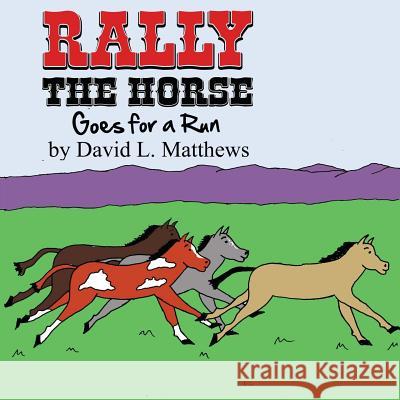 Rally the Horse Goes for a Run David L. Matthews 9781491009420 Createspace - książka