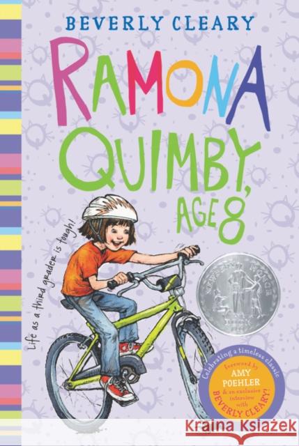 Ramona Quimby, Age 8: A Newbery Honor Award Winner Cleary, Beverly 9780380709564 HarperCollins Publishers Inc - książka