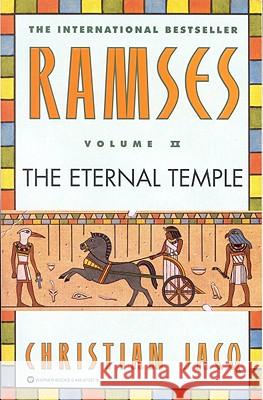 Ramses: The Eternal Temple - Volume II Christian Jacq 9780446673570 Time Warner Trade Publishing - książka
