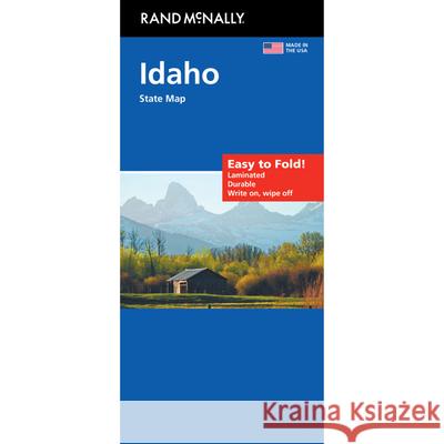 Rand McNally Easy to Fold: Idaho State Map Rand McNally 9780528027932 Rand McNally - książka