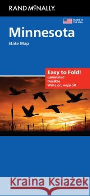 Rand McNally Easy to Fold: Minnesota State Laminated Map Rand McNally 9780528028069 Rand McNally - książka