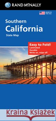 Rand McNally Easy to Fold: Southern California Laminated Map Rand McNally 9780528025969 Rand McNally - książka