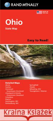 Rand McNally Easy to Read Folded Map: Ohio State Map Rand McNally 9780528024658 Rand McNally - książka