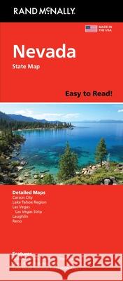 Rand McNally Easy to Read: Nevada State Map Rand McNally 9780528029011 Rand McNally - książka