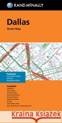 Rand McNally Folded Map: Dallas Street Map Rand McNally 9780528024894 Rand McNally - książka
