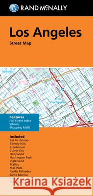 Rand McNally Folded Map: Los Angeles Street Map Rand McNally 9780528024382 Rand McNally - książka