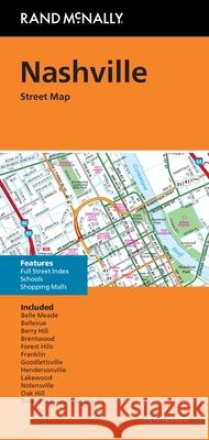 Rand McNally Folded Map: Nashville Street Map Rand McNally 9780528028991 Rand McNally - książka
