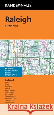 Rand McNally Folded Map: Raleigh Durham Street Map Rand McNally 9780528028830 Rand McNally - książka