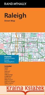 Rand McNally Folded Map: Raleigh Street Map Rand McNally 9780528027277 Rand McNally - książka