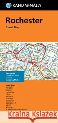 Rand McNally Folded Map: Rochester New York Street Map Rand McNally 9780528025280 Rand McNally - książka