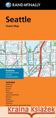 Rand McNally Folded Map: Seattle Street Map Rand McNally 9780528024405 Rand McNally - książka