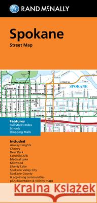 Rand McNally Folded Map: Spokane Street Map Rand McNally 9780528025327 Rand McNally - książka