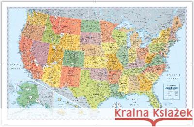 Rand McNally Signature Edition U.S. Wall Map - Folded Rand McNally 9780528026720 Rand McNally - książka