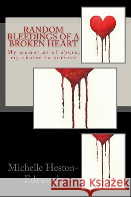 Random Bleedings of a Broken Heart: My Random Memories of Abuse and Survival Michelle Heston-Edmonds 9781508928447 Createspace - książka
