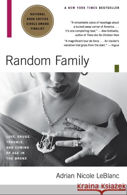 Random Family: Love, Drugs, Trouble, and Coming of Age in the Bronx Adrian Nicole LeBlanc 9780743254434 Scribner Book Company - książka