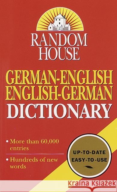 Random House German-English English-German Dictionary: Second Edition Anne Dahl 9780345414397 Ballantine Books - książka