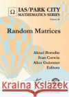 Random Matrices Alexei Borodin Ivan Corwin Alice Guionnet 9781470452803 American Mathematical Society