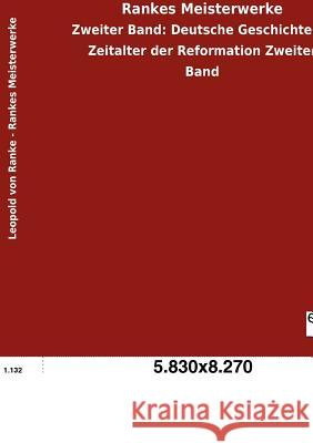 Rankes Meisterwerke Leopold Von Ranke 9783863829766 Salzwasser-Verlag Gmbh - książka
