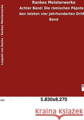Rankes Meisterwerke Leopold Von Ranke 9783863829827 Salzwasser-Verlag Gmbh - książka