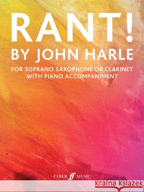 Rant! Harle, John 9780571541348 Faber Music Ltd - książka