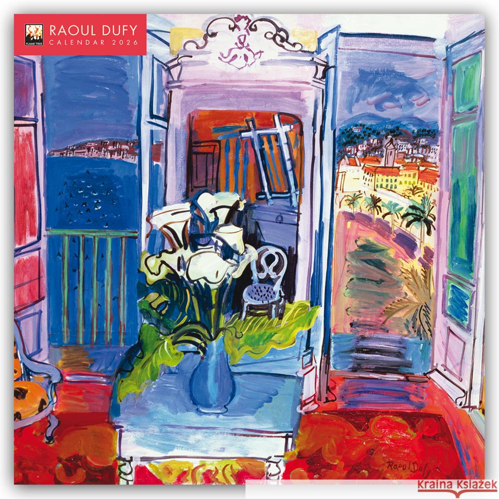 Raoul Dufy Wall Calendar 2026 (Art Calendar) Flame Tree Studio 9781835623503 Flame Tree Publishing - książka