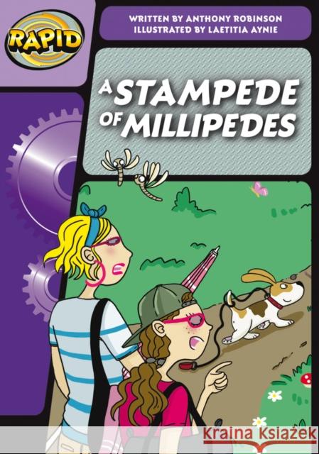 Rapid Phonics Step 3: A Stampede of Millipedes (Fiction) ROBINSON, ANTHONY 9780435126131 Pearson Education Limited - książka