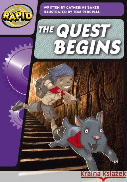 Rapid Phonics Step 3: The Quest Begins (Fiction) Catherine Baker 9780435125837 Pearson Education Limited - książka