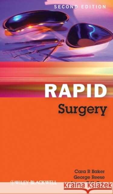 Rapid Surgery Cara R Baker 9781405193290  - książka
