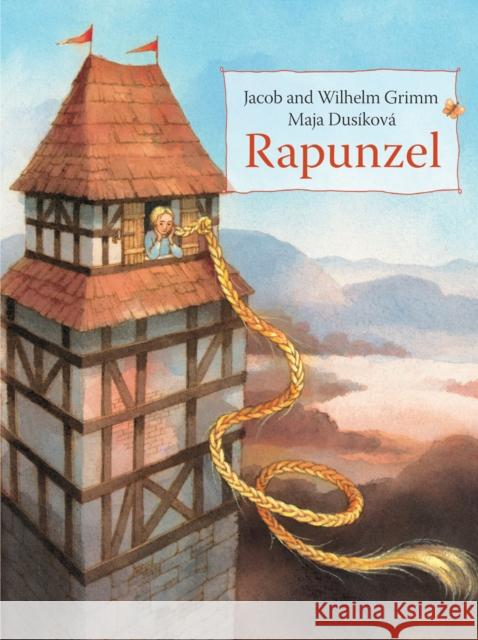 Rapunzel Jacob and Wilhelm Grimm, Maja Dusíková 9781782503828 Floris Books - książka