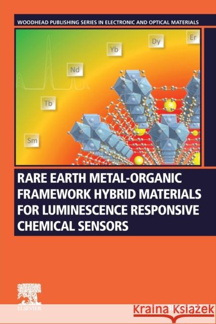 Rare Earth Metal-Organic Framework Hybrid Materials for Luminescence Responsive Chemical Sensors Bing Yan 9780323912365 Woodhead Publishing - książka
