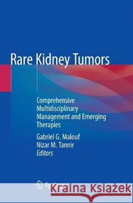 Rare Kidney Tumors: Comprehensive Multidisciplinary Management and Emerging Therapies Malouf, Gabriel G. 9783030072810 Springer - książka