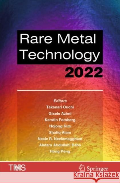 Rare Metal Technology 2022  9783030926649 Springer International Publishing - książka