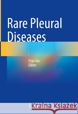 Rare Pleural Diseases Firas Ido 9783032148728 Springer - książka