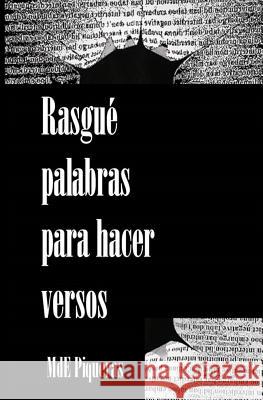 Rasgue Palabras Para Hacer Versos Mde Piqueras Mrv Editor Independiente 9781540531551 Createspace Independent Publishing Platform - książka