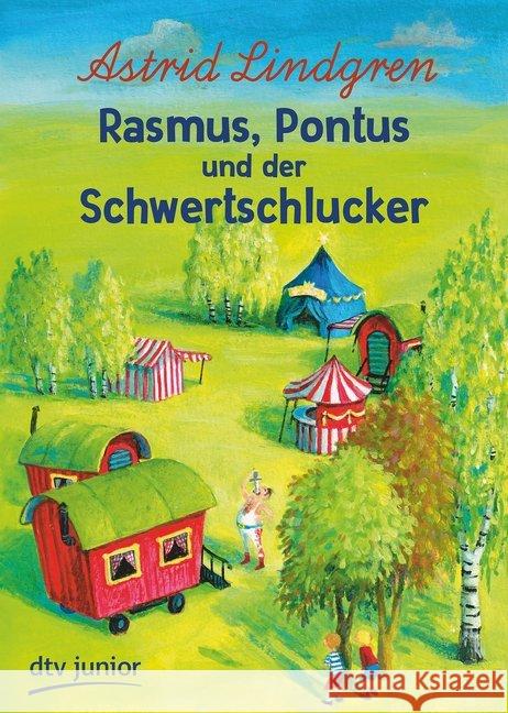 Rasmus, Pontus und der Schwertschlucker Lindgren, Astrid 9783423718295 DTV - książka