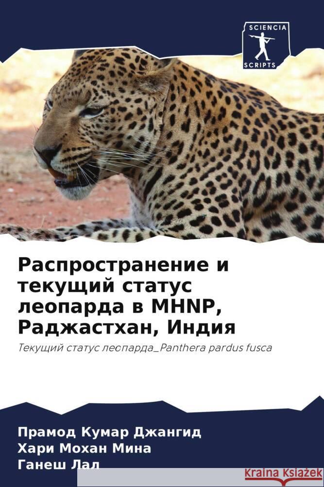 Rasprostranenie i tekuschij status leoparda w MHNP, Radzhasthan, Indiq Dzhangid, Pramod Kumar, Mina, Hari Mohan, Lal, Ganesh 9786208220549 Sciencia Scripts - książka