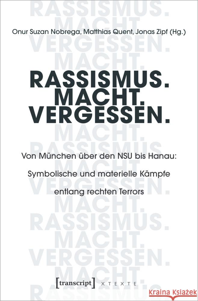 Rassismus. Macht. Vergessen.  9783837658637 transcript Verlag - książka