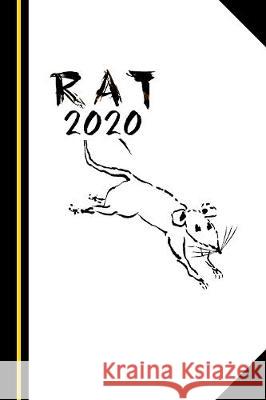 Rat 2020: Notebook Nooobooks 9781925991598 Nooobooks - książka