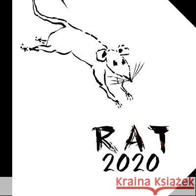 Rat 2020: Notebook: 2020 NoooBooks 9781925991703 Nooobooks - książka