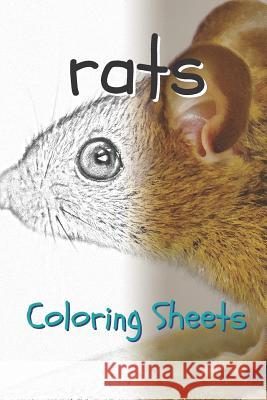 Rat Coloring Sheets: 30 Rat Drawings, Coloring Sheets Adults Relaxation, Coloring Book for Kids, for Girls, Volume 9 Julian Smith 9781797739380 Independently Published - książka
