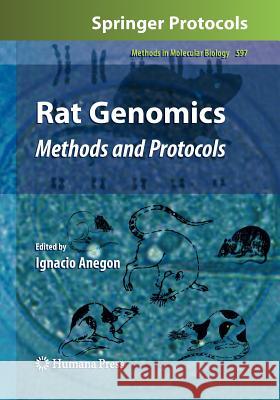 Rat Genomics: Methods and Protocols Anegon, Ignacio 9781617796869 Humana Press - książka