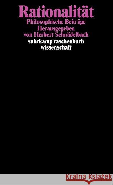 Rationalität  9783518280492 Suhrkamp - książka