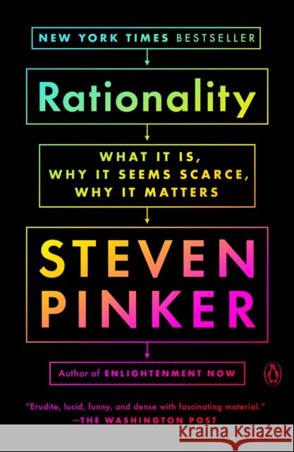 Rationality: What It Is, Why It Seems Scarce, Why It Matters Steven Pinker 9780525562016 Penguin Books - książka