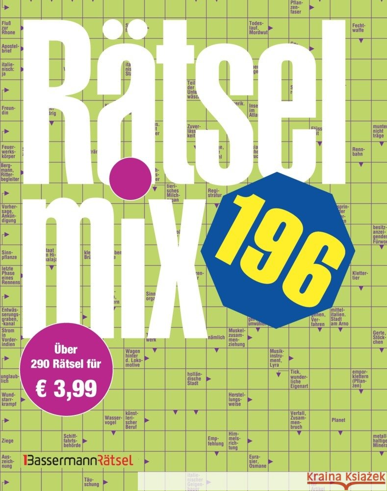 Rätselmix 196 Krüger, Eberhard 9783809450764 Bassermann - książka