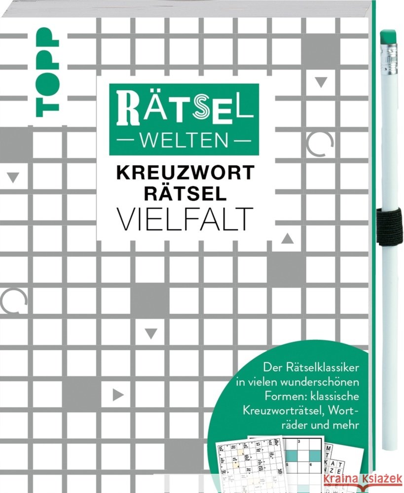 Rätselwelten - Kreuzworträtsel Vielfalt  9783772445361 Frech - książka