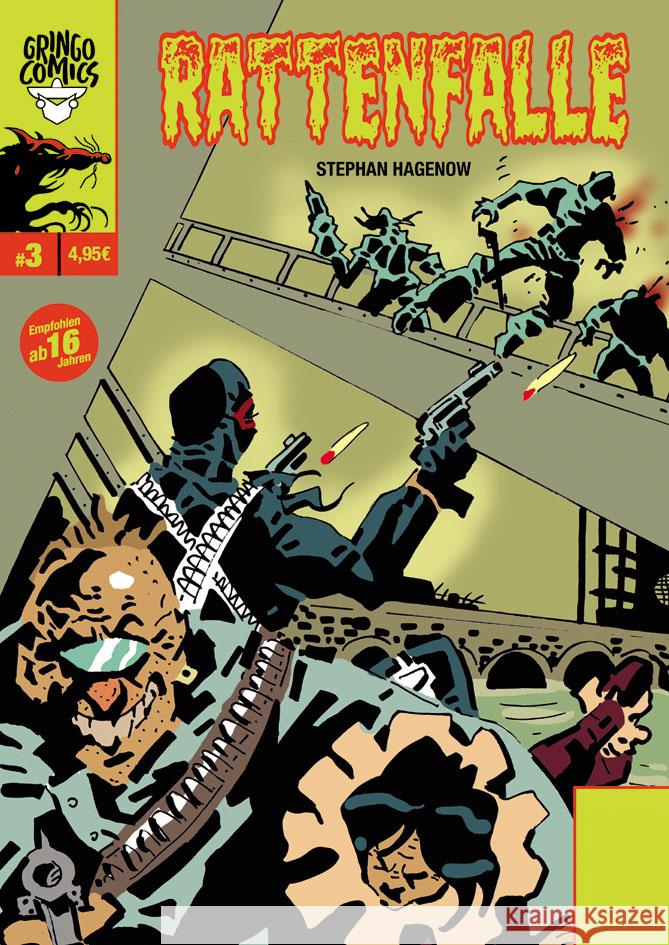 Rattenfalle Hagenow, Stephan 9783946649311 Gringo Comics - książka
