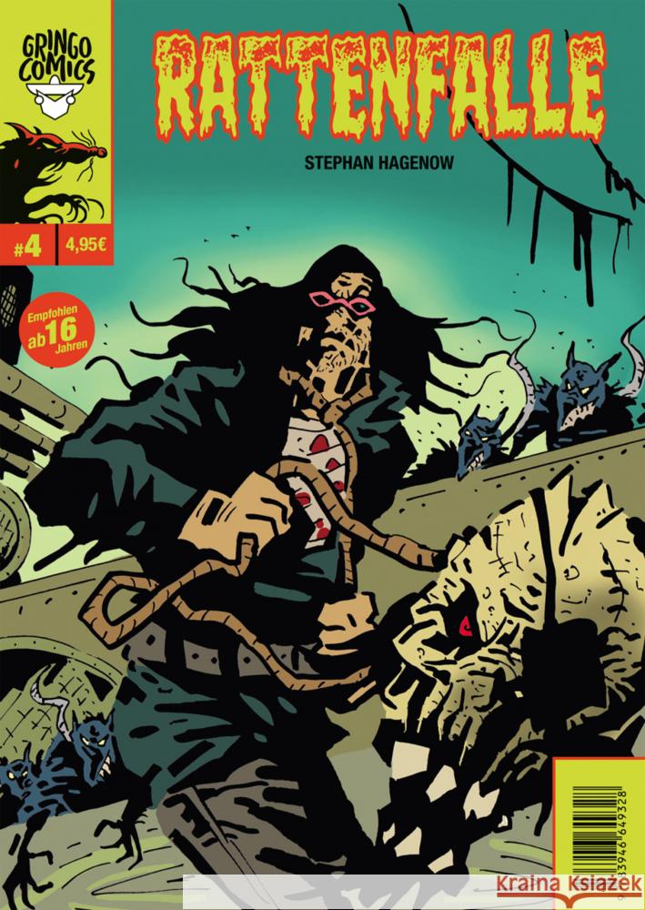 Rattenfalle 4 Hagenow, Stephan 9783946649328 Gringo Comics - książka