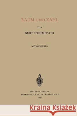 Raum Und Zahl Reidemeister, Kurt 9783540022091 Not Avail - książka
