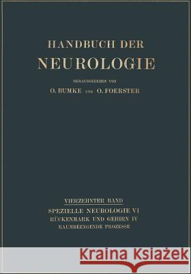 Raumbeengende Prozesse Gustav Bodechtel Oswald Bumke 9783662406960 Springer - książka