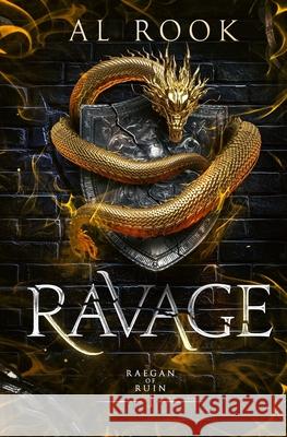 Ravage A. L. Rook 9781964190044 Silver Moon Publishing LLC - książka